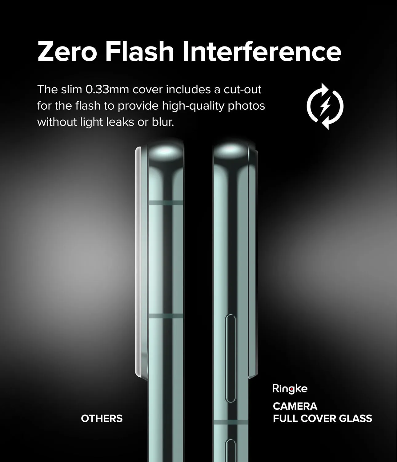 Samsung Galaxy S22 / S22 Plus | Invisible Defender Camera Protector Glass| 3 Pack