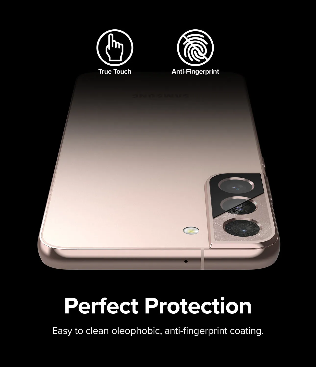 Samsung Galaxy S22 / S22 Plus | Invisible Defender Camera Protector Glass| 3 Pack