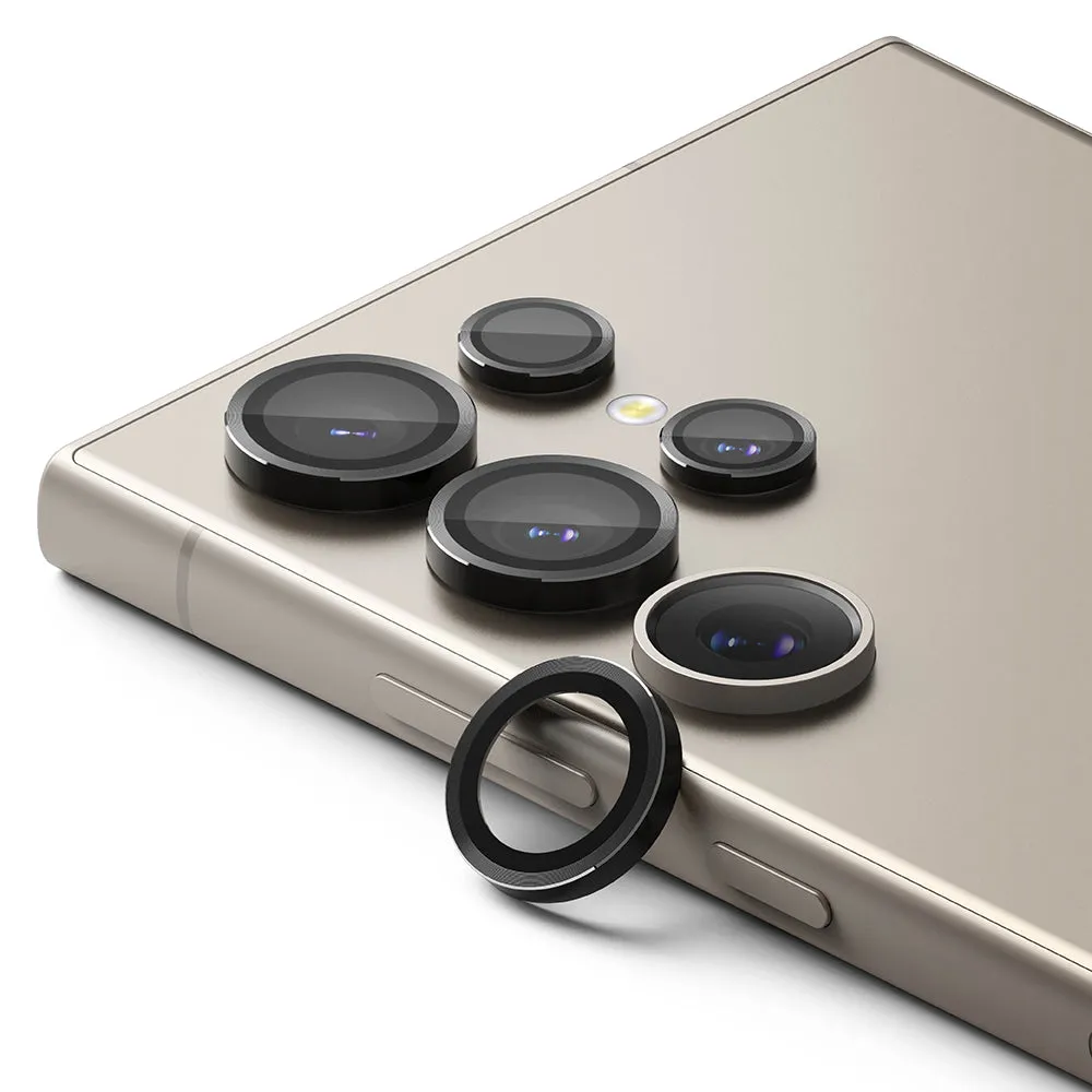 Samsung Galaxy S24 Ultra Camera Lens Frame Glass | Camera Lens Frame Glass Series |Black