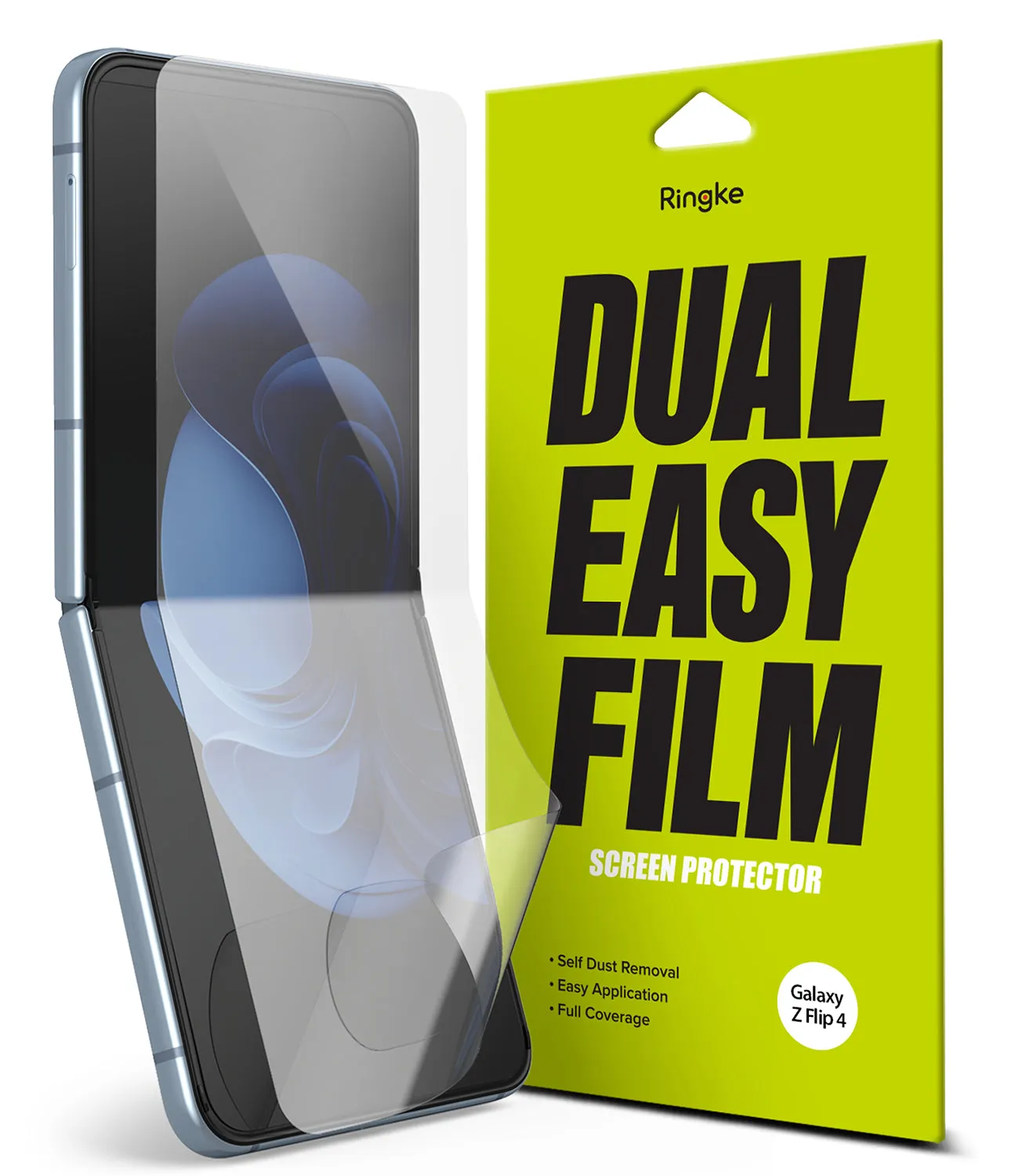 Samsung Galaxy Z Fold 4 Screen Protector| Dual Easy Film| (Front 1  Back 1)