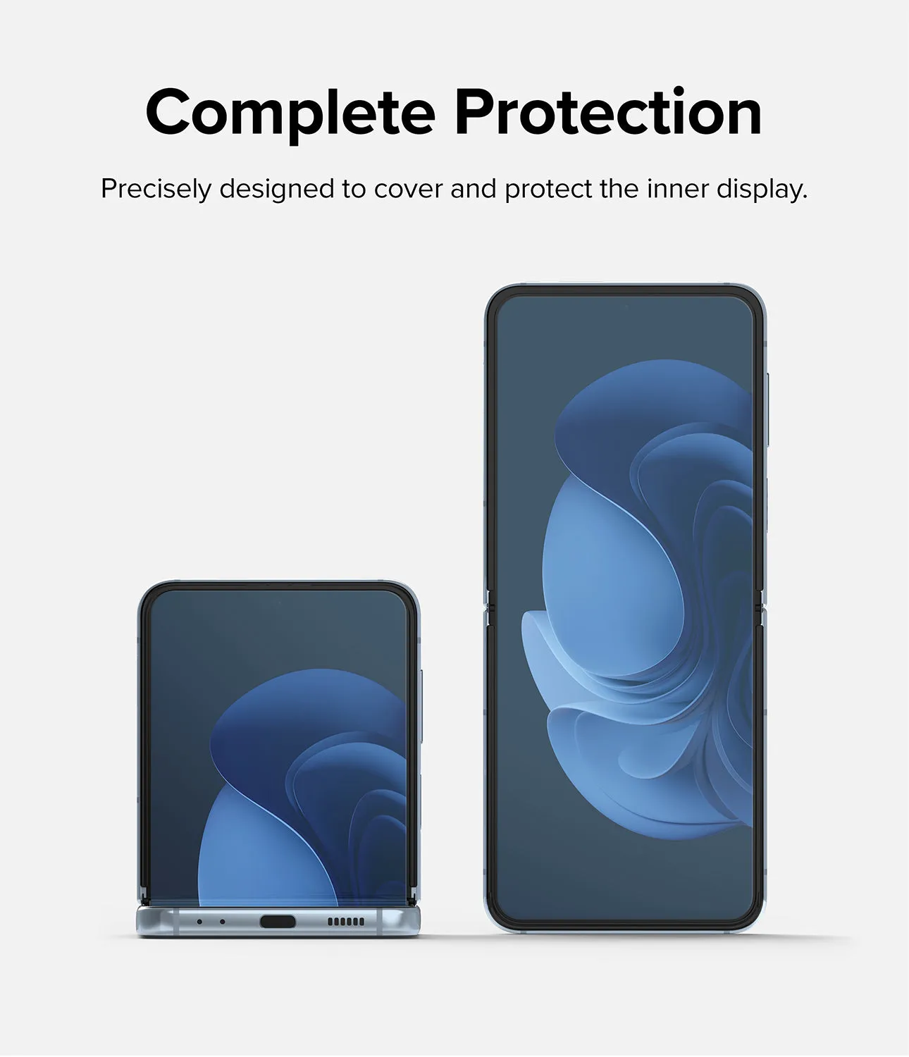 Samsung Galaxy Z Fold 4 Screen Protector| Dual Easy Film| (Front 1  Back 1)