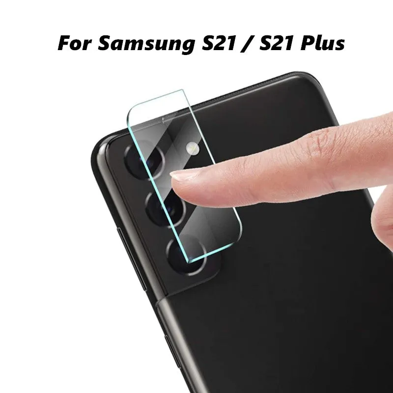 Samsung S21 PLUS 6.7" Tempered Glass Camera Lens Protector Cover