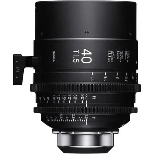 Sigma 40mm T1.5 Cine Lens for PL Mount /i-Technology