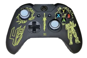 Silicone Cover For XBOX ONE Controller Skin Transformer Design Yellow   Grips