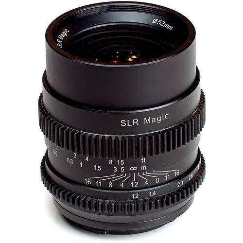 SLR Magic Cine 35mm F/1.2 Lens for Sony E-Mount