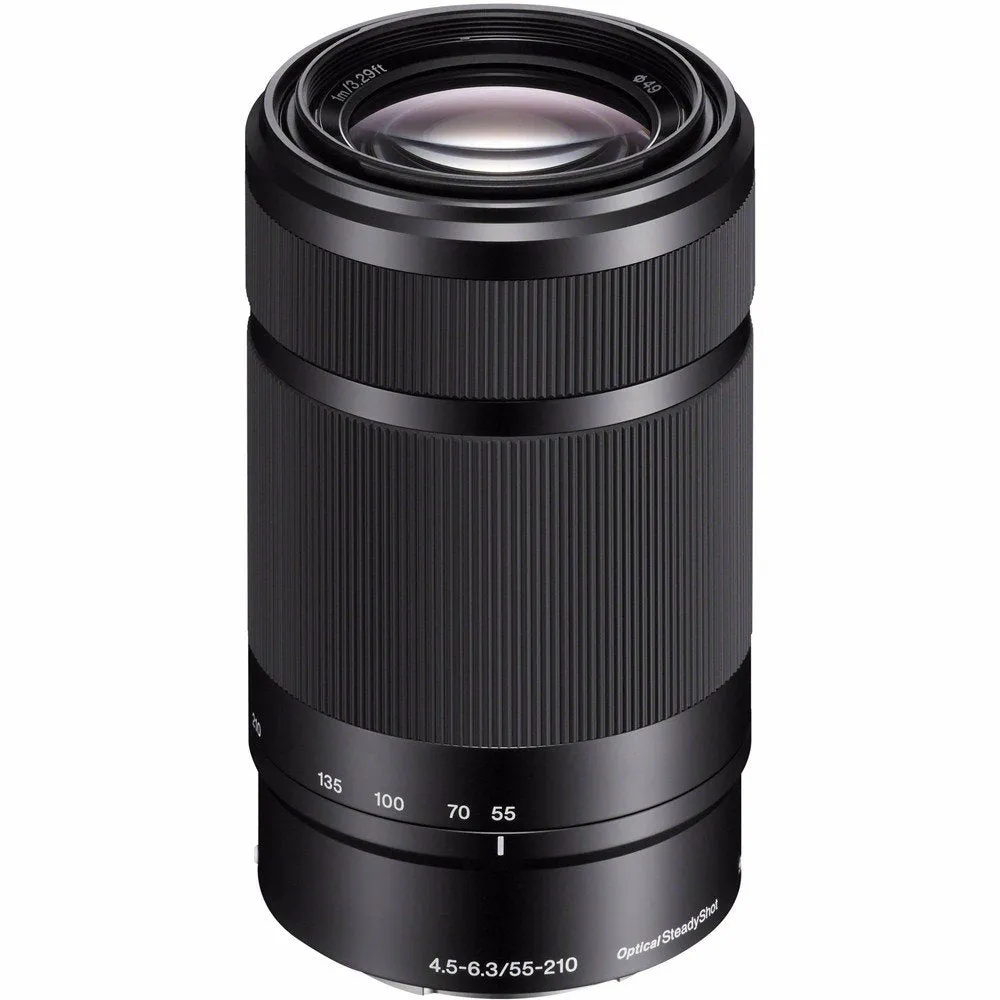 Sony Alpha a6000 Mirrorless Digital Camera with 16-50mm Lens (Black)   Sony E 55-210mm f/4.5-6.3 OSS E-Mount Lens 32GB Ultimate Bundle