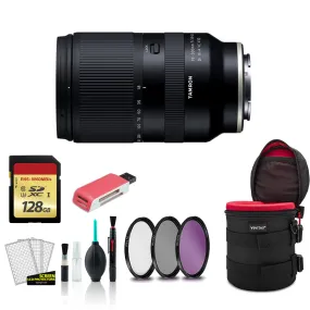 Tamron 18-300mm Lens for Sony E - Kit with 128GB Memory Card   More