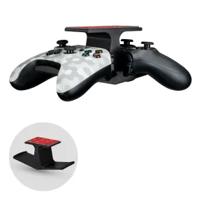 The Dock - Dual Under Desk Game Controller Hanger for Xbox, PS5/PS4, Universal Mount, No Mess & Easy to Install