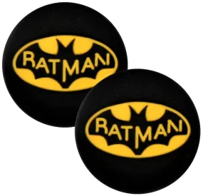 Thumb Grips x2 For PS4 PS5 XBOXONE Xbox Series X Toggle Cover - Black Batman