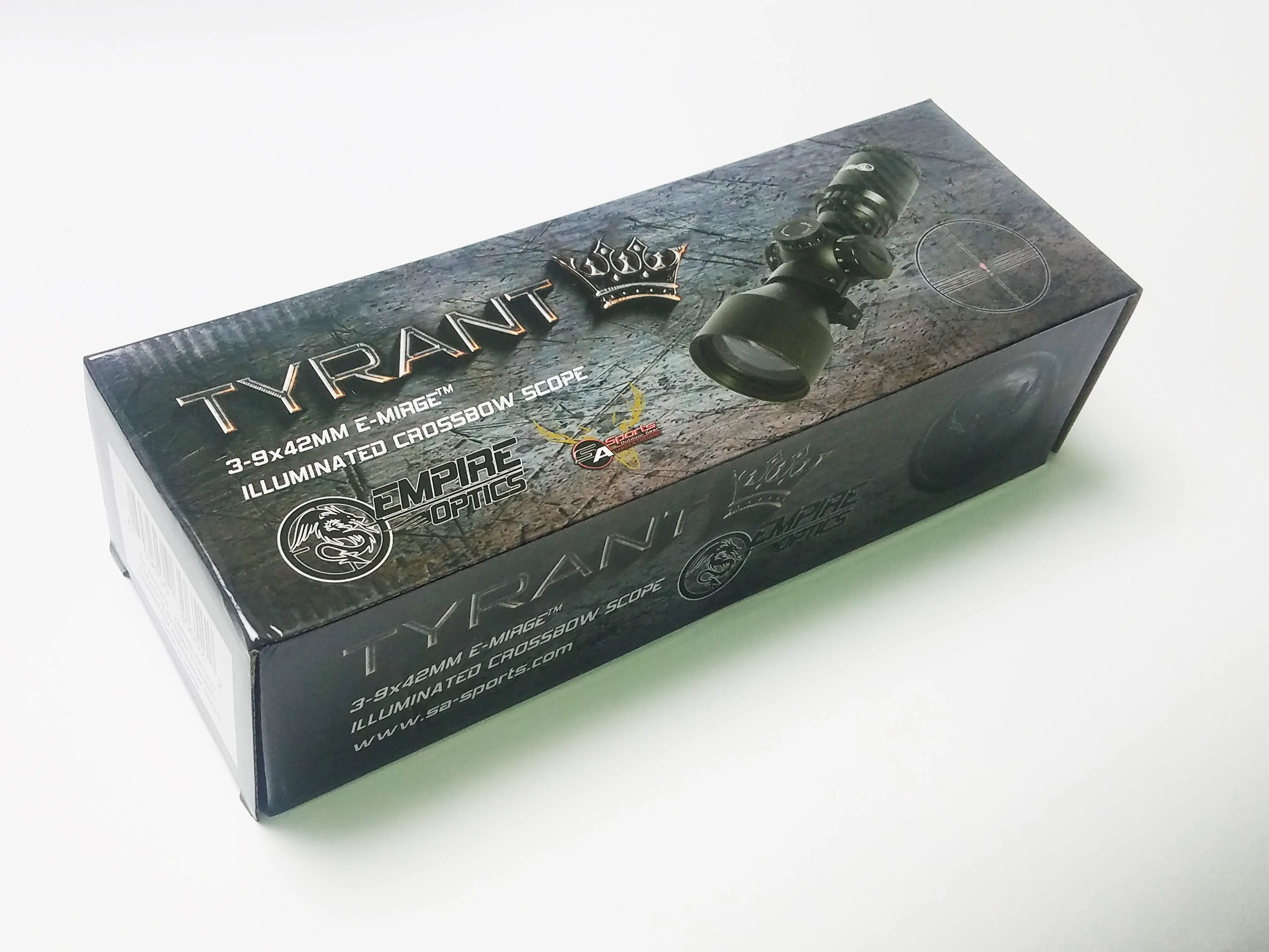 Tyrant 3-9 x 42mm Multi Reticle IR Scope