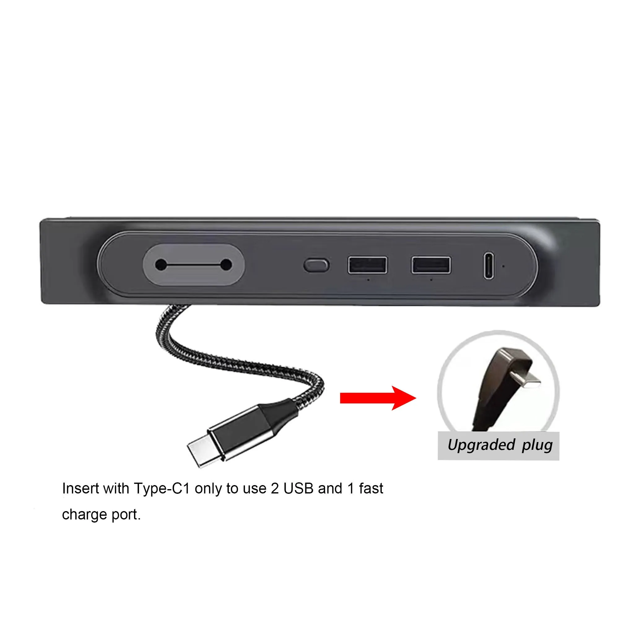 USB Docking Station for Tesla Model 3/Y Center Console