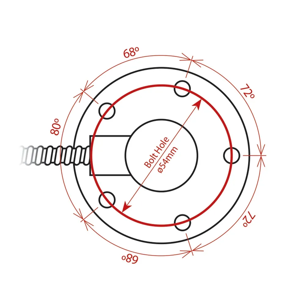 Veratron Tubular Fuel Sensor - 450mm - 0-180ohm