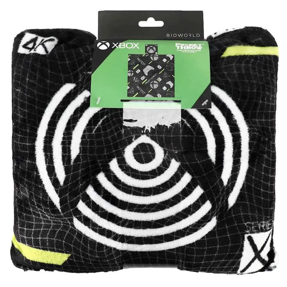 XBOX - Pillow Pocket Throw Blanket (All Over Print) - Bioworld