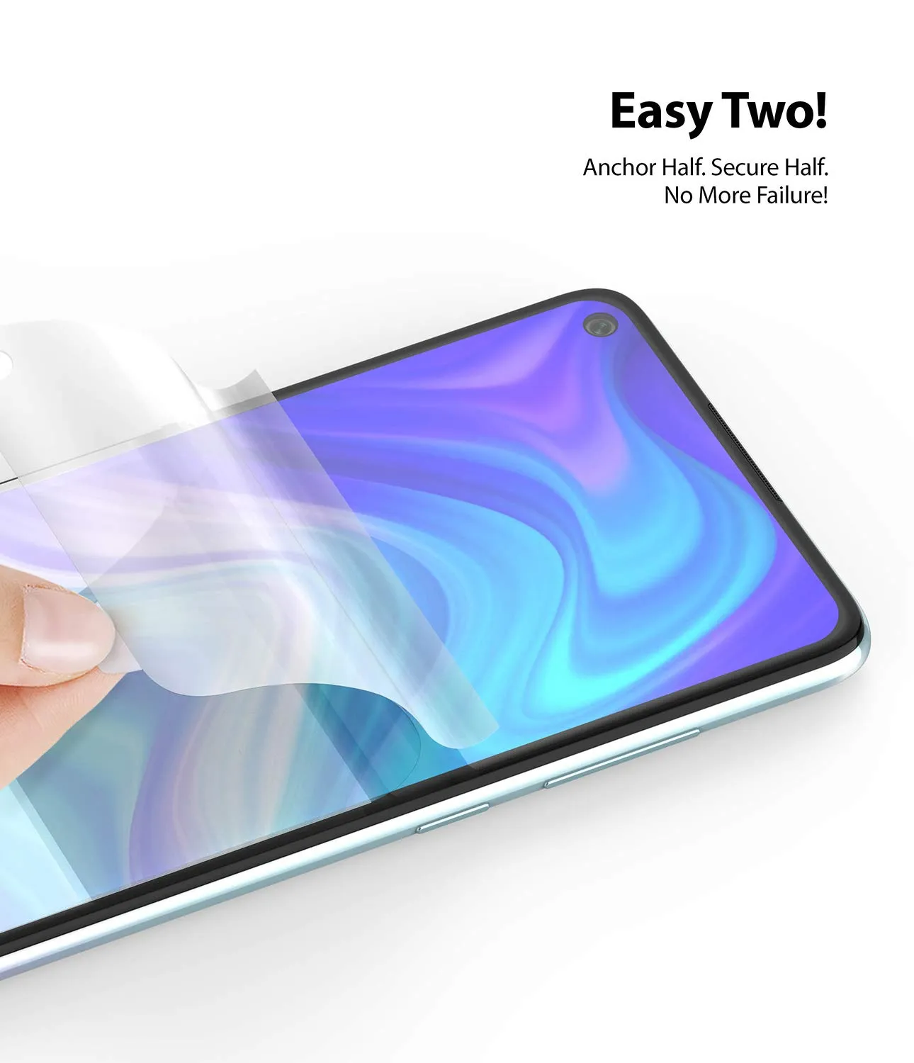 Xiaomi Redmi Note 9 Screen Protector Film| Dual Easy Full - 2 pack