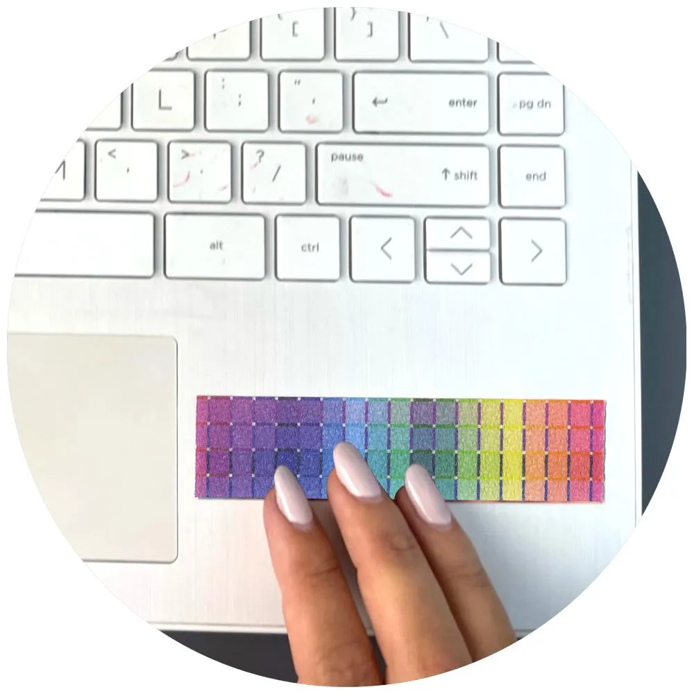 Zen Strips Sensory Strips 4/Pkg - Sand Brights