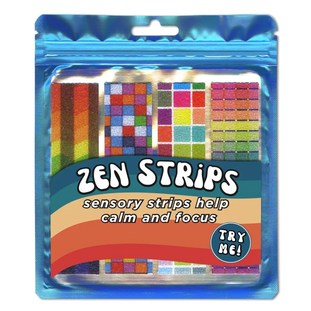 Zen Strips Sensory Strips 4/Pkg - Sand Brights