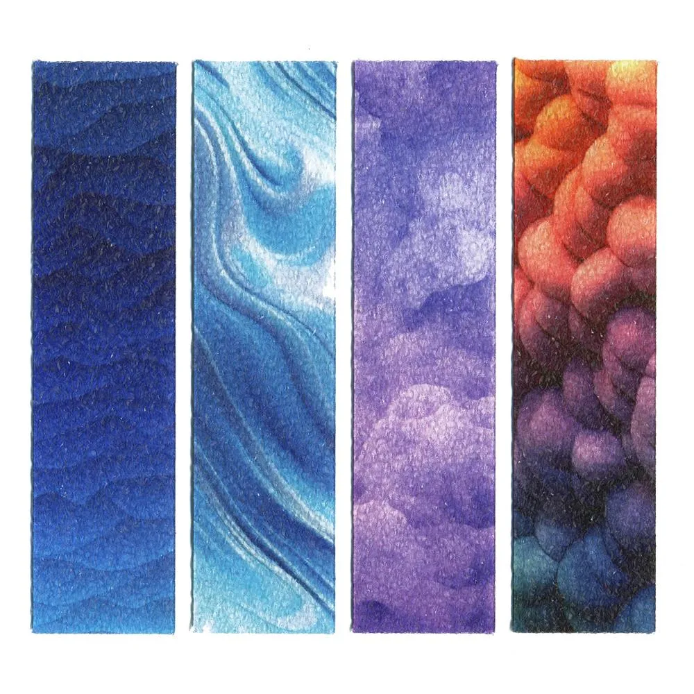 Zen Strips Sensory Strips 4/Pkg - Sand Gradient