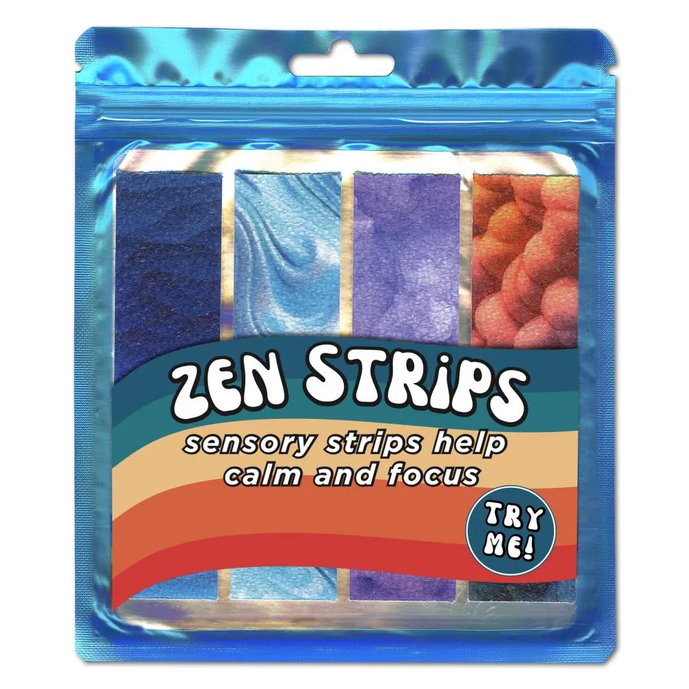 Zen Strips Sensory Strips 4/Pkg - Sand Gradient